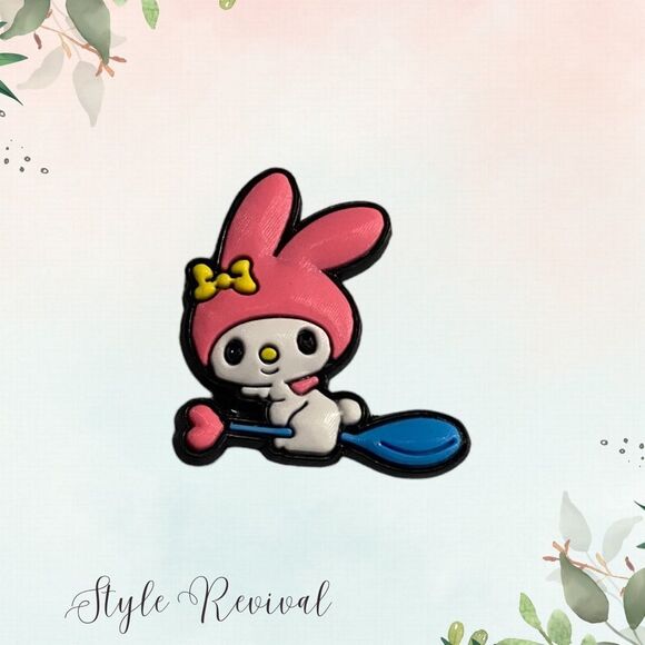 5/$10 Jibbitz - My Melody Sanrio Kawaii Kitty (or 10/$15) Croc Shoe Charms - Picture 3 of 3